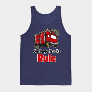 Garbage Trucks Rule! Tank Top